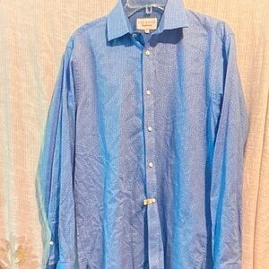 Ted Baker Casual Blue Button-Down Shirt